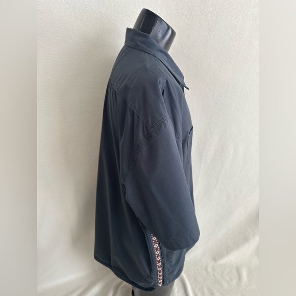 Howler Brothers Shirt Men’s XXL Saladita Scout Petrol Short Sleeve Button Up - Picture 6 of 12